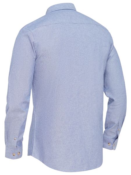 Mens long sleeve chambray shirt - BS6407 - Bisley Workwear